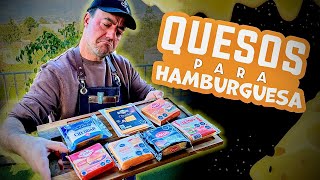 Probando Quesos pa’ Hamburguesa ¡el Mejor y el Peor 😬🔥 probando weas [upl. by Welch]