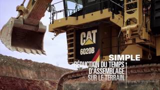 Présentation de la Pelle chargeuse hydraulique 6020B Cat® [upl. by Elamef]