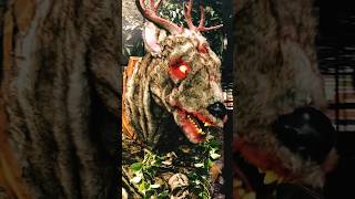 Animatronic Light Up Evil Deer Head Taxidermy 235in Halloween partycityhalloween shorts scary [upl. by Cerelly249]