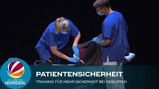 Mehr Sicherheit bei Geburten Training zum Welttag der Patientensicherheit 2021 in Hamburg [upl. by Ylerebmik956]