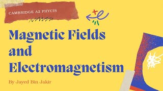 Magnetic Field Strength and Flemings lefthand Rule l Practice Questions l 9702 A2 Physics [upl. by Gilberto]