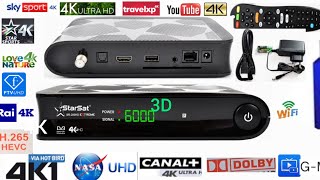 Starsat SR 200HD EXTREME 4k ultra No¹ Choice Full Review 2160P [upl. by Celia]