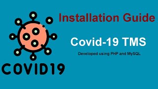 COVID19 Testing Management System Using PHP Installation Guide  PHPGurukul [upl. by Eidod]