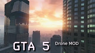 GTA 5 Drone MOD [upl. by Odnumyar]