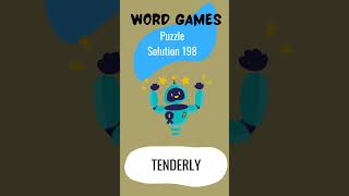 Word game puzzle solution 198 [upl. by Eastman141]