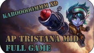 AP Tristana Mid  League of Legends Full Gameplay 129 [upl. by Tnarb]