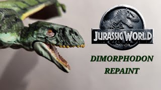 Jurassic World Dimorphodon Repaint [upl. by Sweyn]