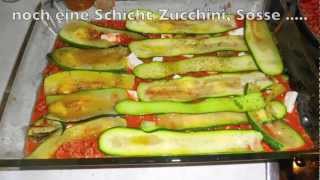 LCHFLasagne by quotSchwerdt am Herdquot LowCarb mit Zucchini [upl. by Rosalie]