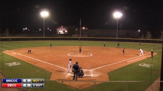 EMCC Softball vs MS Gulf Coast  Game 2 [upl. by Nnayrrehs]