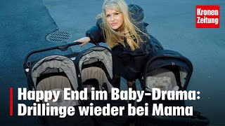 Happy End im BabyDrama Drillinge wieder bei Mama  kronetv NEWS [upl. by Malinowski]