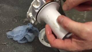 Smell coming from blocked wet room shower drain and cleaning help [upl. by Pirnot384]