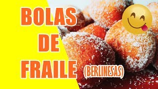 Receta de bolas de fraile berlinesas [upl. by Nash985]