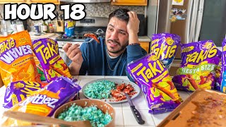 Living off TAKIS for 24 HOURS [upl. by Sara]