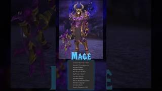 TRANSMOGS  Mage quotProphet of the Voidquot worldofwarcraft transmogs dragonflight [upl. by Ahselrac166]