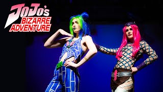 Narciso Anasui amp Jolyne Cujoh cosplay  JoJo Stone Ocean [upl. by Buschi]