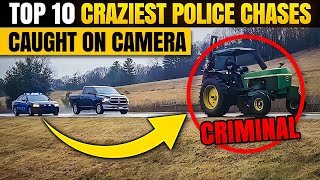 🚨 Most Craziest Police Chases Captured on Camera [upl. by Enitram]