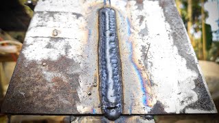 Learn how to weld 3G vertical rod  stick E6013  welding tips [upl. by Atteval374]