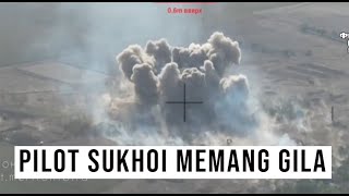 NYALI PILOT SUKHOI SU 34 TERBANG DI KETINGGIAN SANGAT RENDAH [upl. by Sorodoeht347]