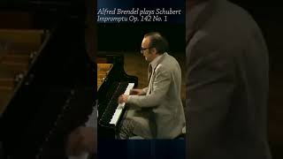 Brendel plays a Schubert Impromptu [upl. by Cassandry]