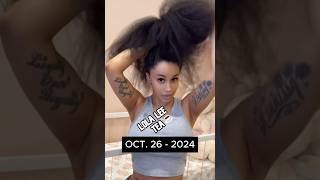 Cardi B showing her natural healthy long hair 11222024 shorts [upl. by Akessej]