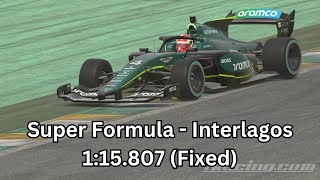 Super Formula  Interlagos  115807 Fixed [upl. by Mclain684]