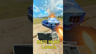 M270 MLRS rocket launch mwt modernwarship shorts [upl. by Angy393]