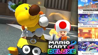 Mario Kart 8 Deluxe Wiggler Gameplay Spiny Cup 3 Stars [upl. by Kristi]