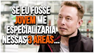 ELON MUSK CONTA 3 ÁREAS QUE SE ESPECIALIZARIA SE TIVESSE 22 ANOS  LEGENDADO [upl. by Refotsirk]