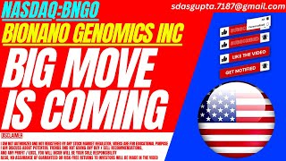 BIG MOVE IS COMING  BNGO STOCK ANALYSIS  BIONANO GENOMICS STOCK [upl. by Eninotna156]