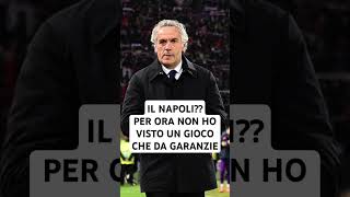 donadoni non è convinto del gioco che il Napoli ha mostrato fino ad ora [upl. by Ellirehs]