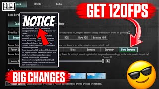 😍GET BGMI 120FPS  OFFICIAL NOTICE  BGMI 8MB PATCH UPDATE  KUMARI GAMER [upl. by Notlew62]