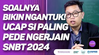 Spill soal UTBK SNBT 2024 hari pertama  PK dan PM [upl. by Annekcm]