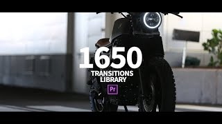 1650  Transitions Library For Adobe Premiere Pro CC 2015 – 2019 [upl. by Thamos]