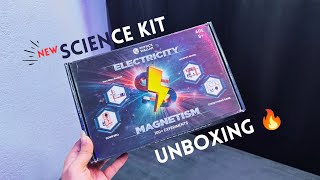 PHYSICS WALLAH ELECTRICITY MAGNETISM Science Experiments KIT Unboxing In HINDI 🔥🔥🔥 [upl. by Agathy]