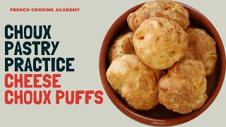 Easy cheese choux puff recipe Gougères  3 simple steps to get it right [upl. by Riamo219]