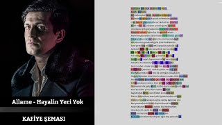 Kafiye Şeması  Allame Hayalin Yeri Yok Akustik Versiyon [upl. by Home]