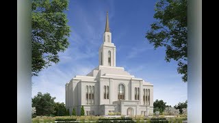 LIVE Teton River Temple groundbreaking in Rexburg Idaho [upl. by Anyt47]