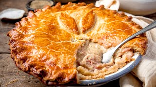 A comforting creamy pie stuffed with chicken amp ham  Chicken amp Ham Pie [upl. by Deering]