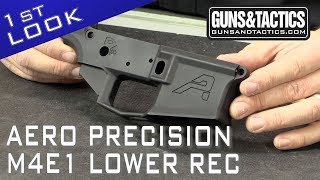 FIrst Look Aero Precision M4E1 Lower Receiver [upl. by Ahsienat]