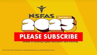 NSFAS 2025 APPLICATION STATUS STEPS MEANING [upl. by Amsaj]