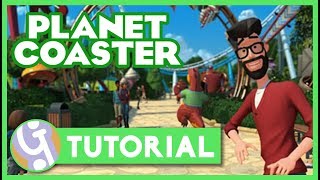 🎡 Ride amp Staff Management  Beginners Guide 2  Planet Coaster Tutorial [upl. by Llenyr76]