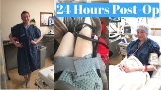 Hip Labral Tear  FAI  24 Hours PostOp Part 2  Megan [upl. by Sabian]