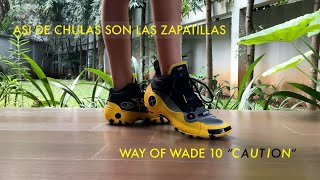 Así son las zapatillas Way of Wade 10 quotCautionquot [upl. by Merkley]