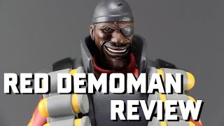 Red Demoman TF2 NECA Review by Glasseater [upl. by Lebasiairam]