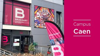 Visitez notre campus BRASSART Caen [upl. by Orpheus]