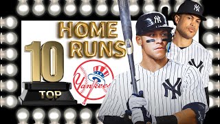 TOP 10 HOME RUNS MÁS LARGOS DE LOS YANKEES DE NUEVA YORK EN 2023 [upl. by Ahsieni]