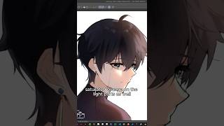 Make your LIGHTING less FLAT with THIS TRICK digitalart tutorial arttutorial ibispaintx [upl. by Neimad]