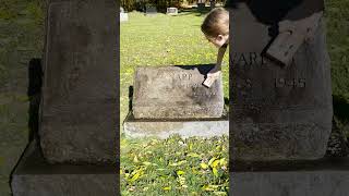 Cleaning the Knapps Headstone [upl. by Gibert317]