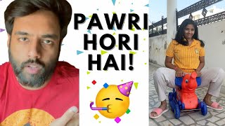 Reacting To Pawri Hori Hai  Yashraj Mukhate  Dialogue With Beats  Ye Hamari Car Hai Meme shorts [upl. by Anerb]