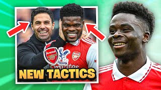 5 Things We LEARNED From Arsenal 41 Crystal Palace  Arteta’s Special New Tactics [upl. by Ecnaret]